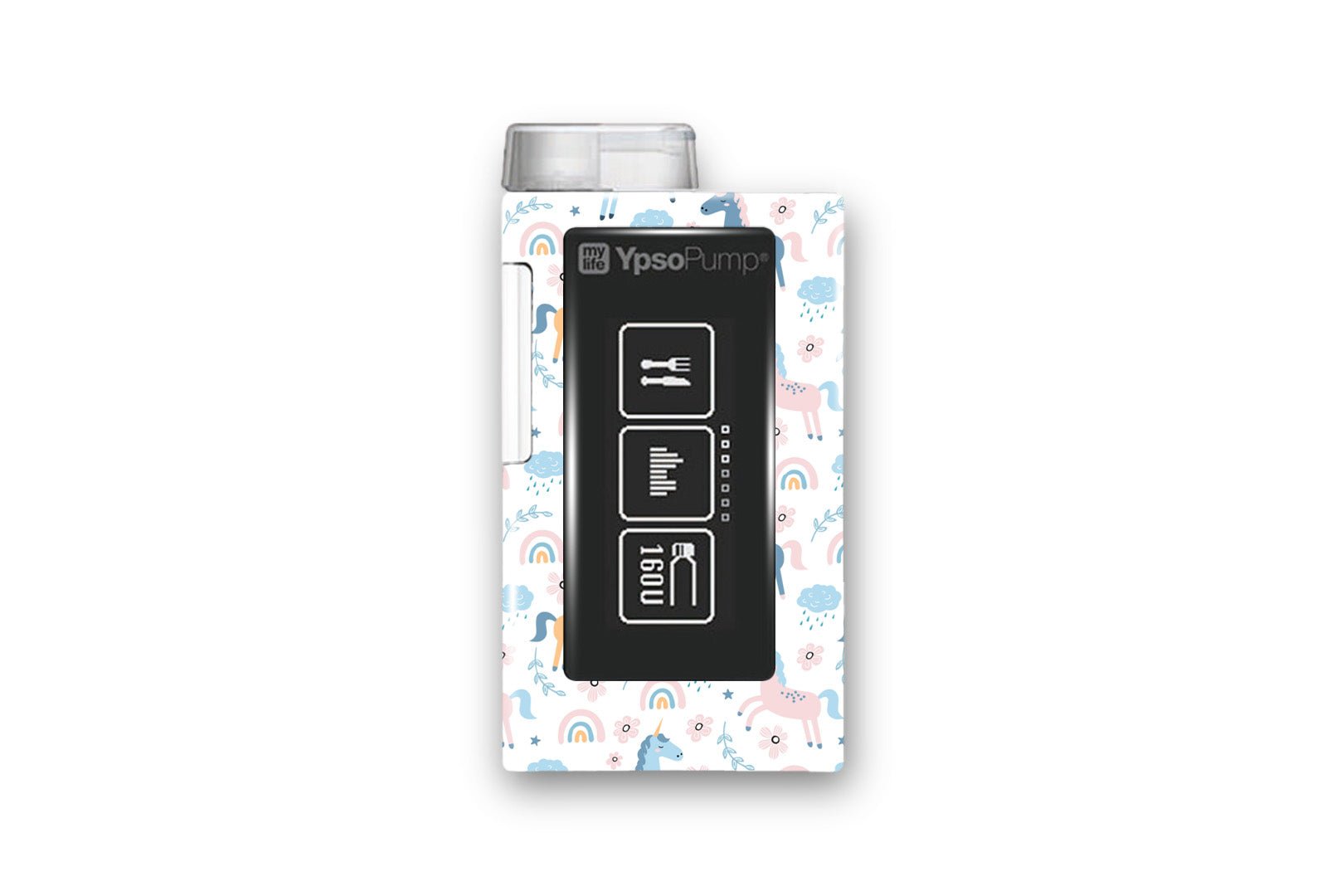 Unicorn Sticker for Novopen 4, 5, 6, or Echo diabetes supplies and insulin pumps