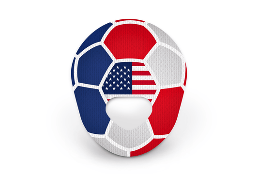 USA World Cup Patch - Guardian Enlite for Single diabetes supplies and insulin pumps