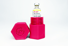 Vial Protectors (10ml) - All Colours for Magenta diabetes supplies and insulin pumps