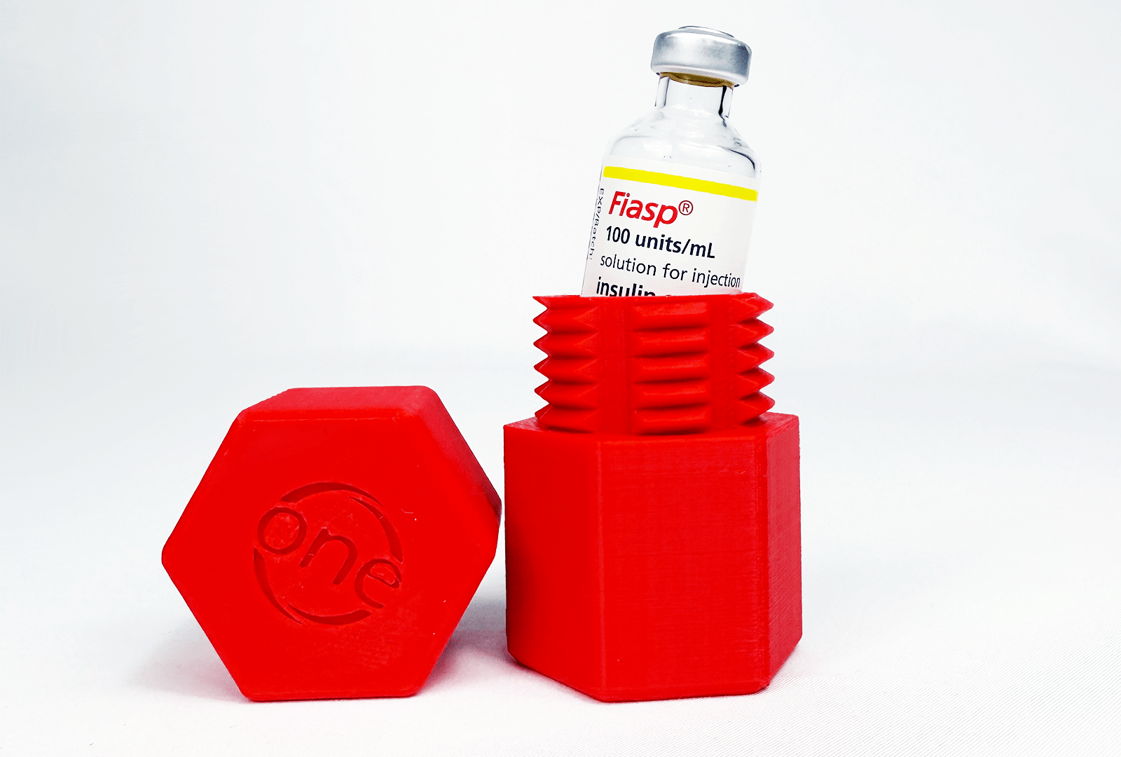 Vial Protectors (10ml) - All Colours for Red diabetes supplies and insulin pumps