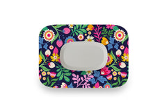 Vibrant Flowers Patch - 20 Pack for GlucoRX Aidex diabetes supplies and insulin pumps