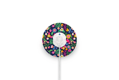 Vibrant Flowers Patch for Minimed QuickSet diabetes supplies and insulin pumps