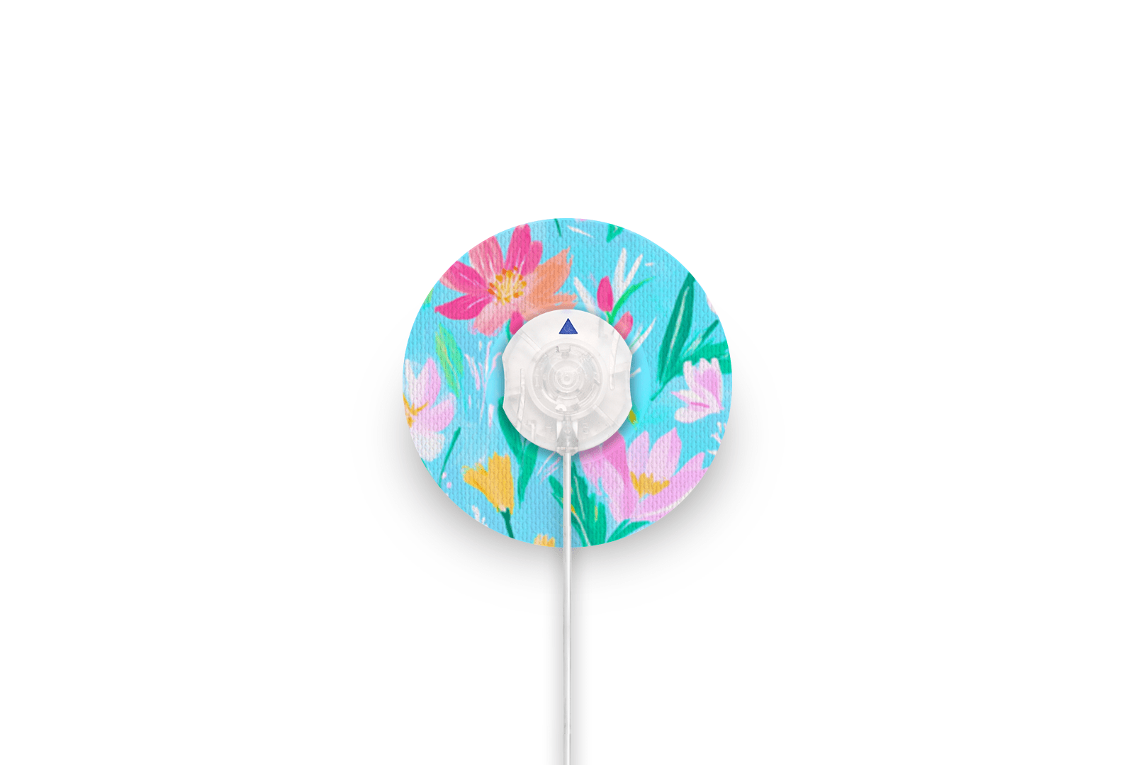 Vibrant Petals Patch for Minimed QuickSet diabetes supplies and insulin pumps