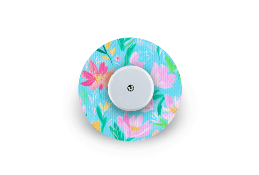 Vibrant Petals Patch - Freestyle Libre for Single diabetes supplies and insulin pumps