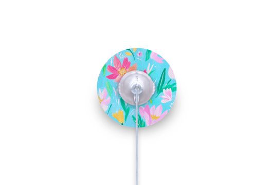 Vibrant Petals Patch - mylife Orbit for Single diabetes supplies and insulin pumps