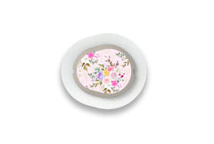 Vintage Bouquet Sticker for Novopen 4, 5, 6, or Echo diabetes supplies and insulin pumps