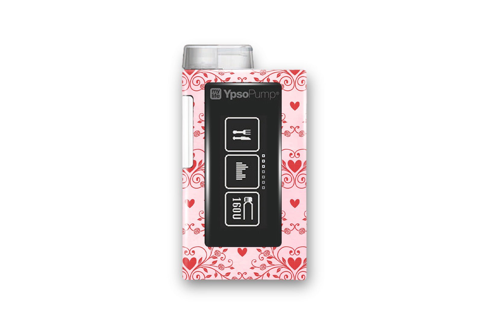 Vintage Romance Sticker for Novopen 4, 5, 6, or Echo diabetes supplies and insulin pumps