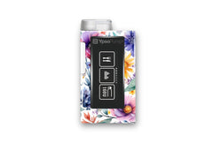 Watercolour Flowers Sticker for Novopen 4, 5, 6, or Echo diabetes supplies and insulin pumps