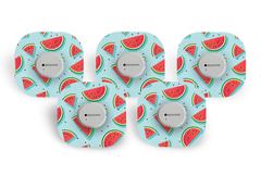 Watermelon Patch Pack for Generic Overpatch - 5 Pack diabetes supplies and insulin pumps