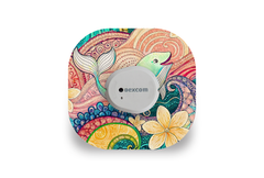 Whimsical Whale Patch for Dexcom G7 / One+ diabetes supplies and insulin pumps