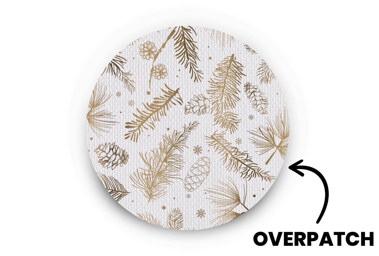 Winter Wonderland Patch - Overpatches for Single diabetes supplies and insulin pumps