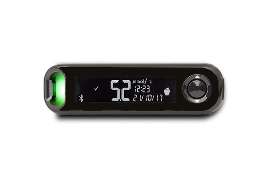 All Black Sticker - Contour Next One for diabetes CGMs and insulin pumps