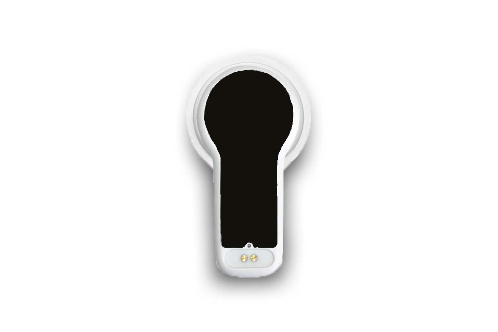 All Black Sticker - MiaoMiao2 for diabetes CGMs and insulin pumps