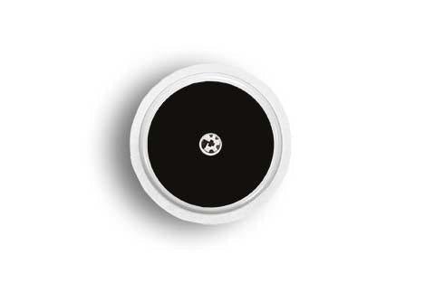All Black Stickers for Freestyle Libre 1, 2, or 2+ diabetes CGMs and insulin pumps