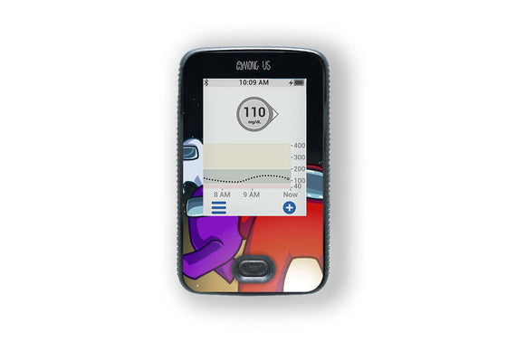 Among Us Sticker for Dexcom Receiver diabetes supplies and insulin pumps