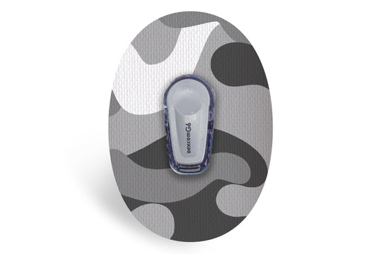 Arctic Camo Patch - Dexcom G6 / One for Dexcom G6 / One diabetes CGMs and insulin pumps