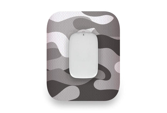 Arctic Camo Patch for Medtrum CGM diabetes CGMs and insulin pumps