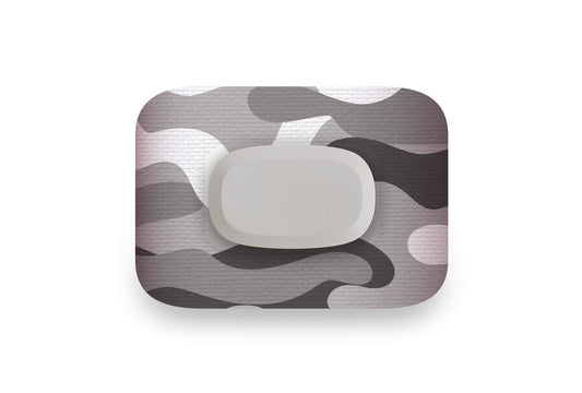 Arctic Camo Patch - GlucoRX Aidex for Single diabetes CGMs and insulin pumps