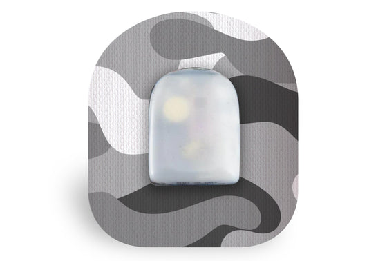 Arctic Camo Patch for Omnipod diabetes CGMs and insulin pumps