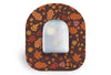 Autumn Leaves Patch for Omnipod diabetes CGMs and insulin pumps