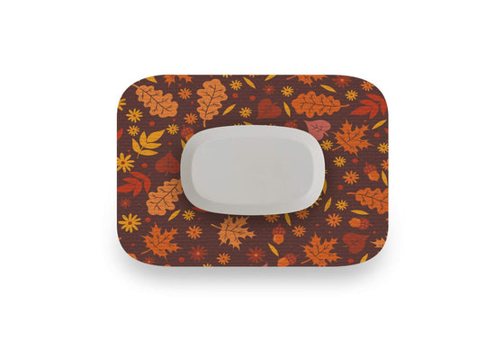 Autumn Leaves Patch for GlucoRX Aidex diabetes CGMs and insulin pumps