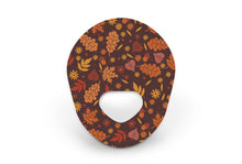  Autumn Leaves Patch - Guardian Enlite for Single diabetes CGMs and insulin pumps