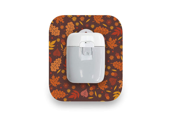 Autumn Leaves Patch - Medtrum Pump for Single diabetes CGMs and insulin pumps