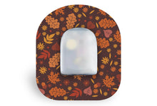  Autumn Leaves Patch - Omnipod for Single diabetes CGMs and insulin pumps