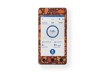  Autumn Leaves Sticker - Omnipod Dash PDM for diabetes CGMs and insulin pumps