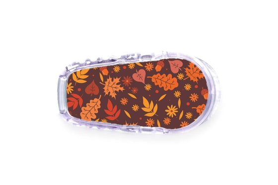 Autumn Leaves Stickers for Dexcom Transmitter diabetes supplies and insulin pumps