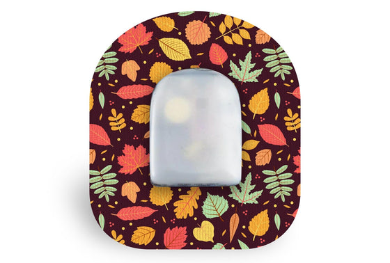 Autumn Vibes Patch for Omnipod diabetes CGMs and insulin pumps
