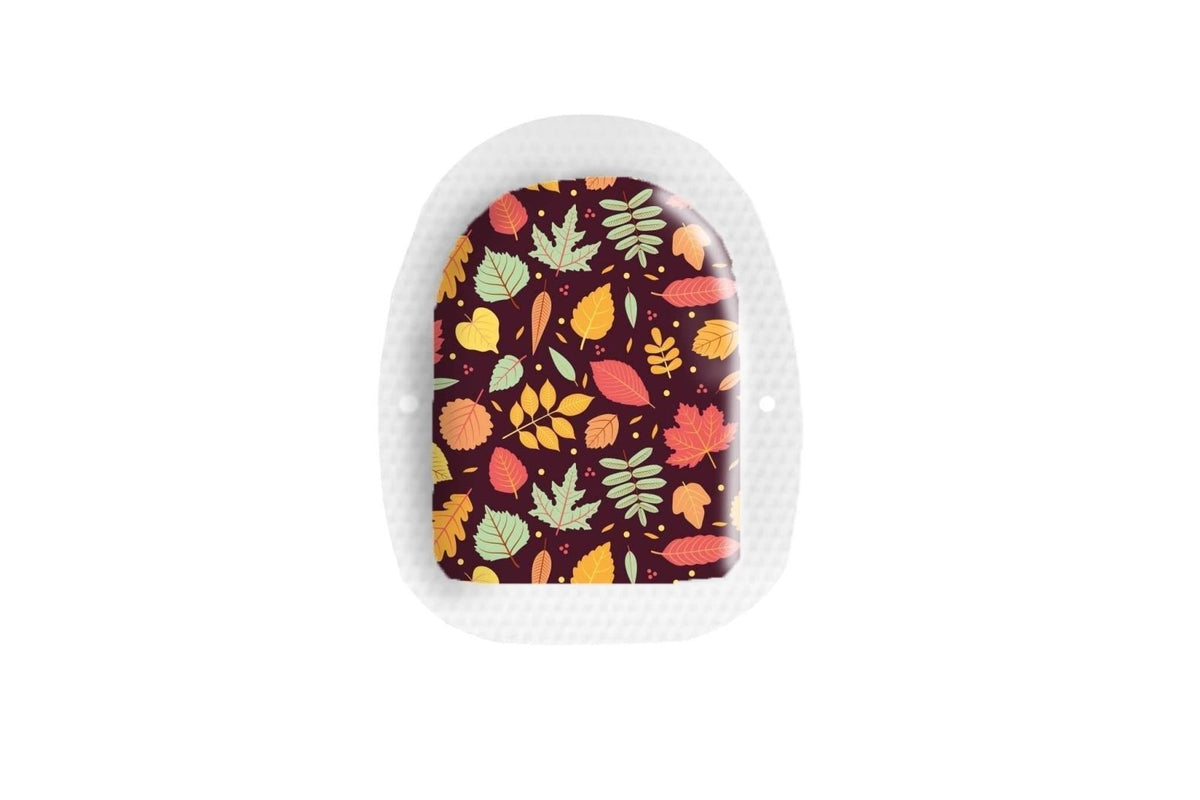 Autumn Vibes Sticker - Omnipod 4 & 5 Pump for diabetes CGMs and insulin pumps