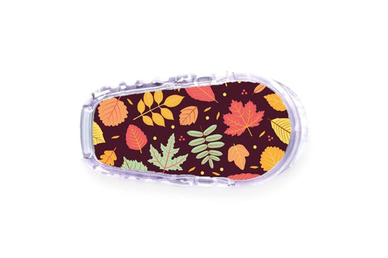 Autumn Vibes Stickers for Dexcom Transmitter diabetes supplies and insulin pumps