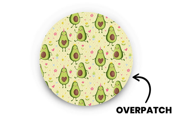 Avocado Patch for Freestyle Libre 3 diabetes CGMs and insulin pumps