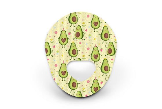 Avocado Patch - Guardian Enlite for Single diabetes CGMs and insulin pumps