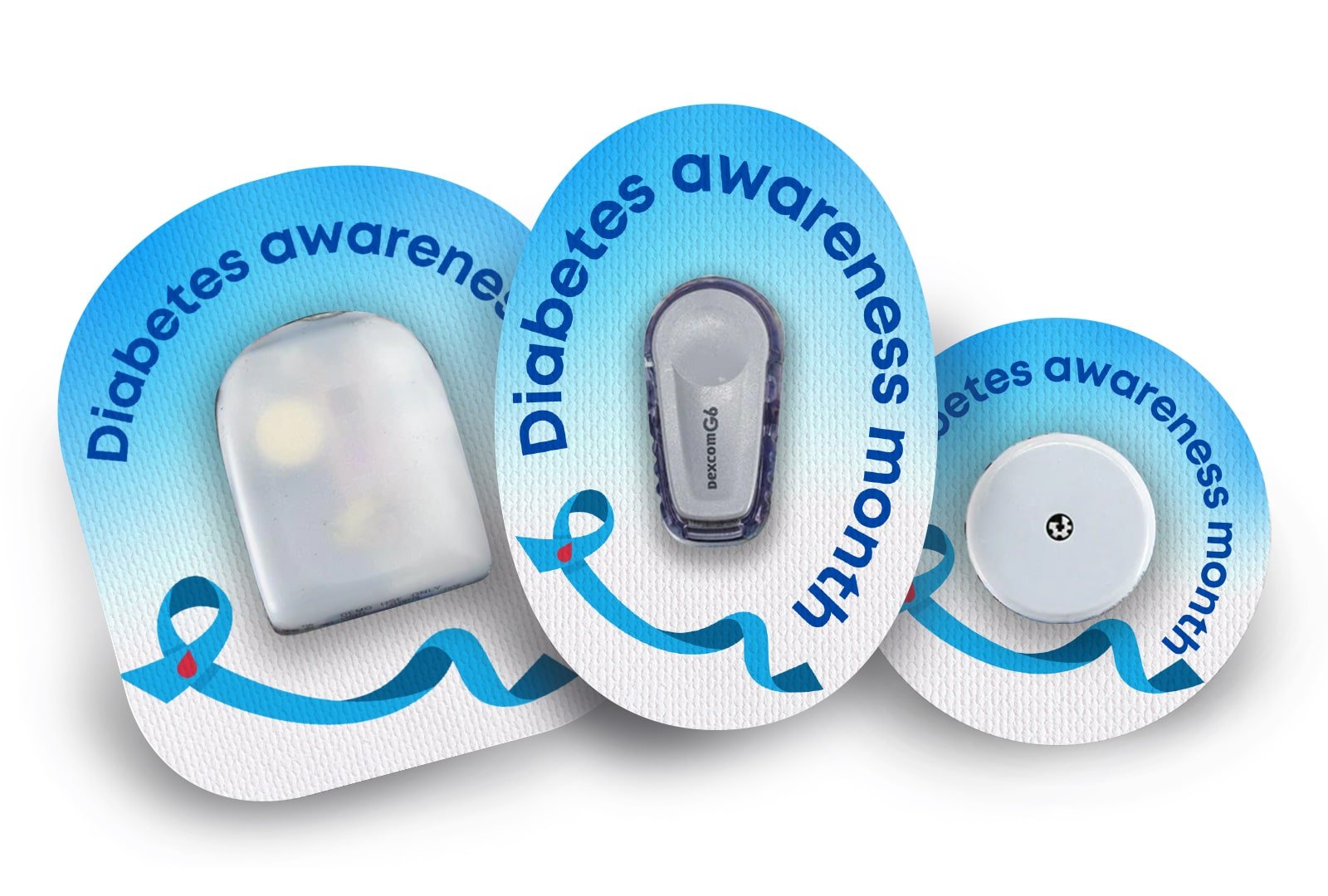 Circle Ribbon Patch Shop Awareness Ribbon Patch today - Protect your CGM - Trusted by ...