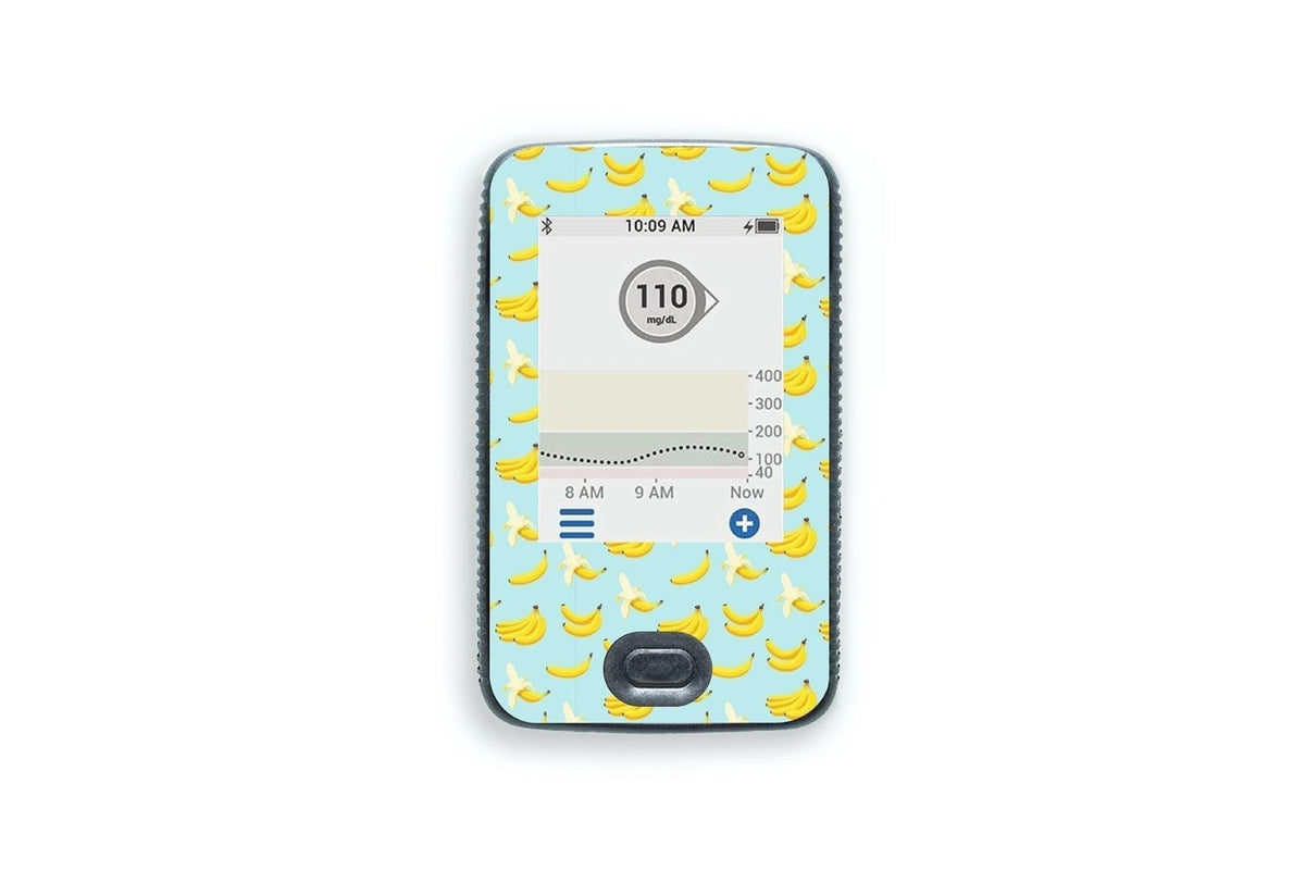 Banana Sticker - Dexcom G6 / One Receiver for diabetes CGMs and insulin pumps