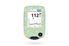 Bananas Sticker for Omnipod 4 & 5 Pump diabetes CGMs and insulin pumps