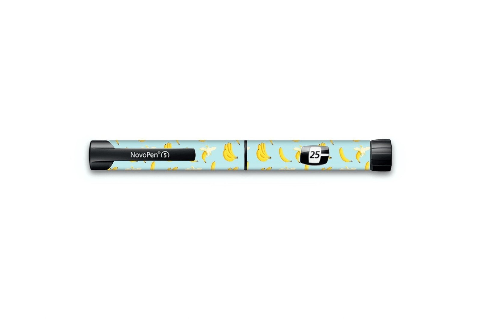 Bananas Sticker for Omnipod 4 & 5 Pump diabetes CGMs and insulin pumps