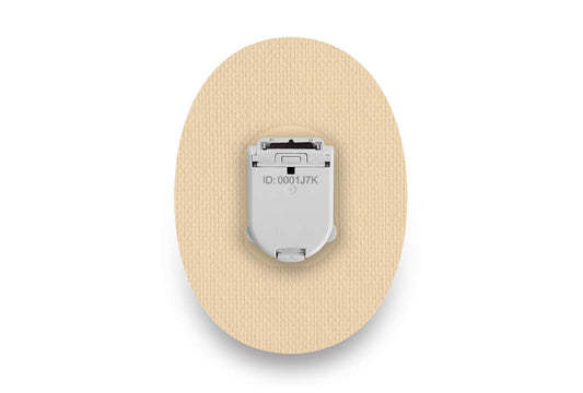 Beige Patch - Glucomen Day for Single diabetes CGMs and insulin pumps