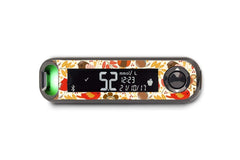 Birds and Flowers Sticker - Contour Next One for diabetes CGMs and insulin pumps