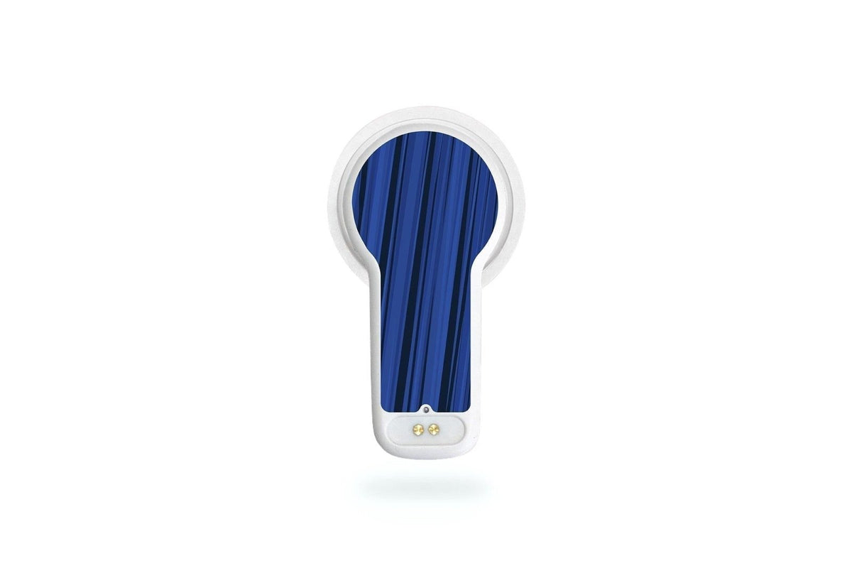Black And Blue Sports Sticker - MiaoMiao2 for diabetes CGMs and insulin pumps