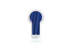 Black And Blue Sports Sticker for MiaoMiao2 diabetes CGMs and insulin pumps
