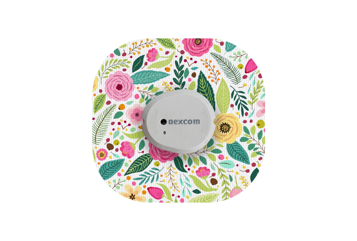 Bloom Petals Patch - Dexcom G7 / One+ for Single diabetes supplies and insulin pumps
