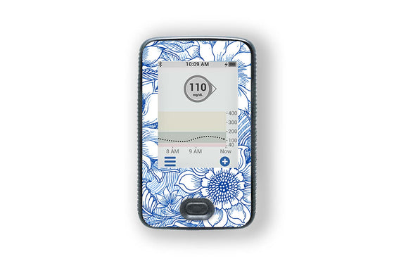 Blue Beauty Sticker for Contour Next One diabetes supplies and insulin pumps