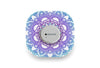 Blue Mandala Patch for Dexcom G7 diabetes CGMs and insulin pumps