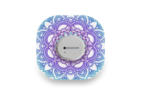 ExpressionMed Purple Tie Dye Dexcom G6 Mandala Patch