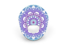  Blue Mandala Patch - Guardian Enlite for Single diabetes CGMs and insulin pumps