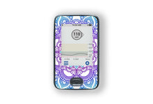  Blue Mandala Sticker - Dexcom Receiver for diabetes supplies and insulin pumps