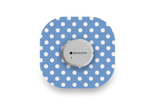  Blue Polka Dot Patch - Dexcom G7 for Single diabetes CGMs and insulin pumps